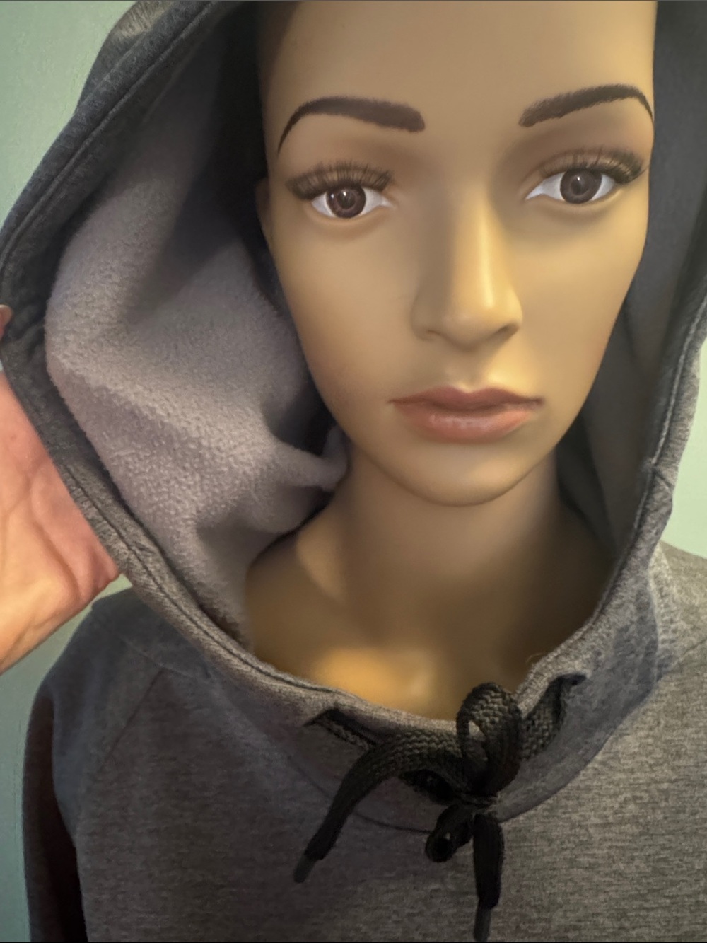 Nike Gray Men's Hooded Pullover Sweatshirt - Picture 3 of 8